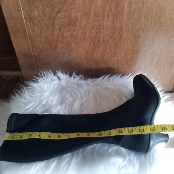 La Canadienne Tall Sock Boot Waterproof Kitten Heel  7 - Picture 8 of 13